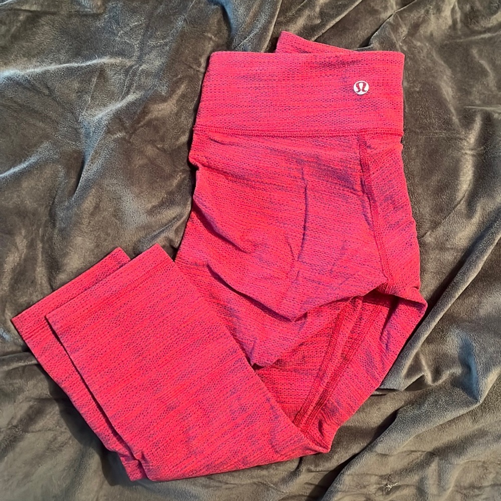 Lululemon cropped leggings